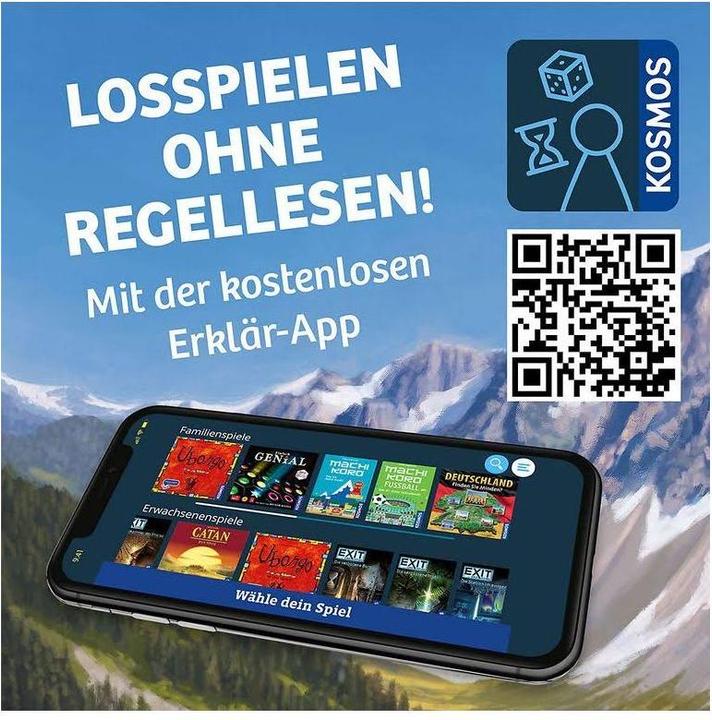 Image du produit Kosmos Familienspiel Cascadia – Im Herzen der Natur (Allemand)