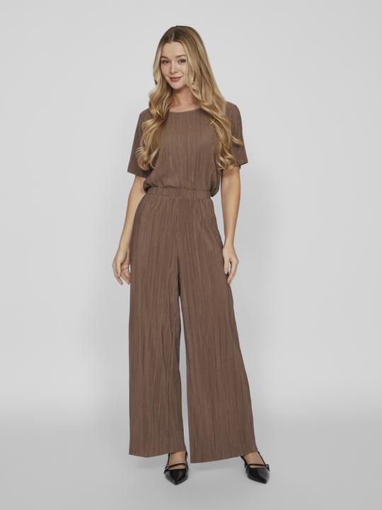Actual product image Vila Ribbed trousers with wide leg (XS)