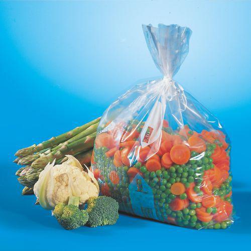 Actual product image Papstar Freezer bag 20 litres, 600 x 400 mm, transparent made of LLDPE, film thickness: 35 my (24 x)