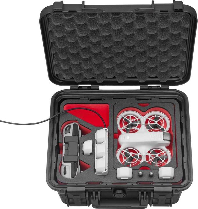 Actual product image TomCase DJI Neo ECO Koffer - "Ready-to-Charge" (Drone case, DJI Neo)