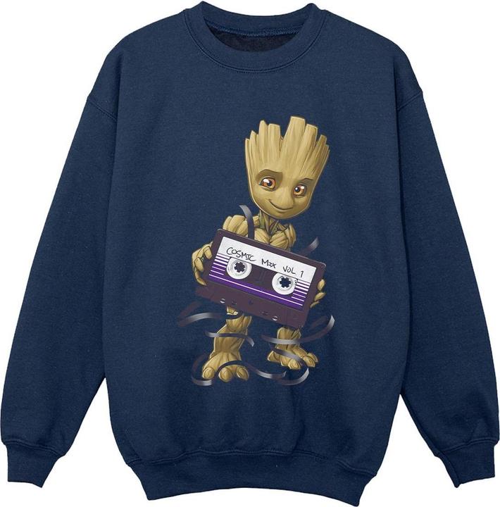 Produktbild Guardians Of The Galaxy Groot Cosmic Tape Sweatshirt Jungen (152, 158)