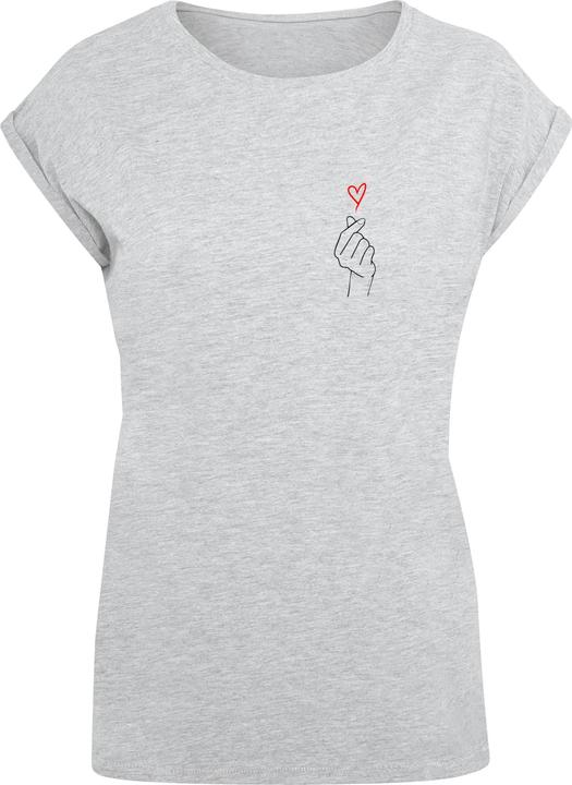Image du produit Merchcode Tee-shirt femme K Heart à épaules étendues - 113383 (4XL)