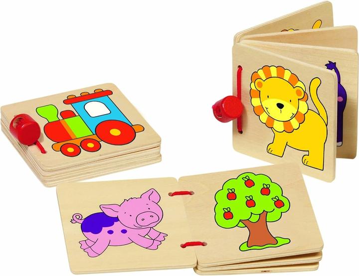 Immagine prodotto Goki Libro illustrato in legno piccolo