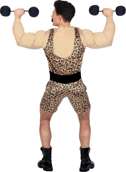 Immagine prodotto Widmann STARKER MANN (Overall mit Muskelshirt und Gürtel, Schnurrbart), XL (XL)