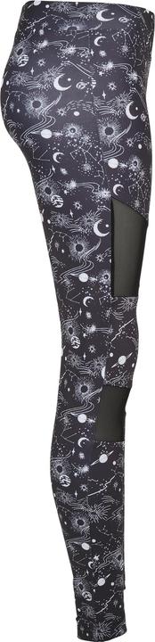 Actual product image Urban Classics Ladies Tech Mesh AOP Leggings (XXL)