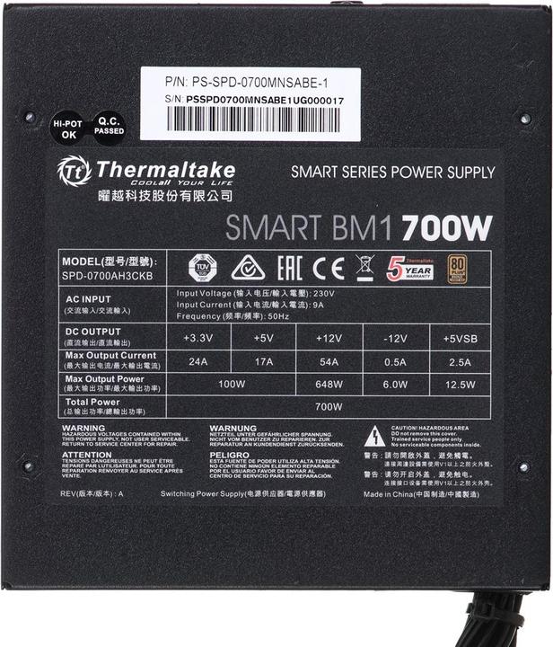 Produktbild Thermaltake Smart BM1 (700 W)