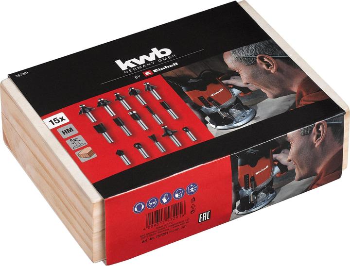 Produktbild Einhell Fräserset