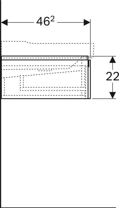 Produktbild Geberit 500.517.00.1 (117.5 x 46.5 x 22 cm)