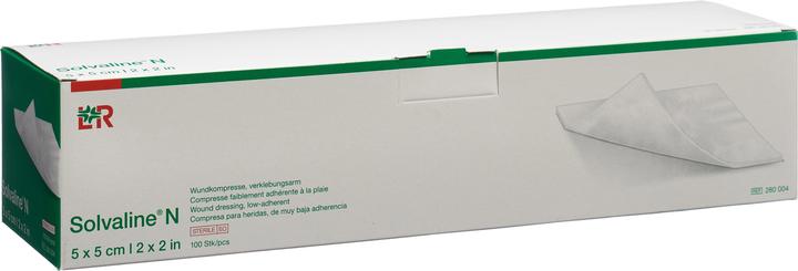 Actual product image Solarline N Wundkompresse 5x5cm