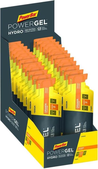 Actual product image Powerbar PowerGel Hydro (Orange, 24 pcs., 1850 g)