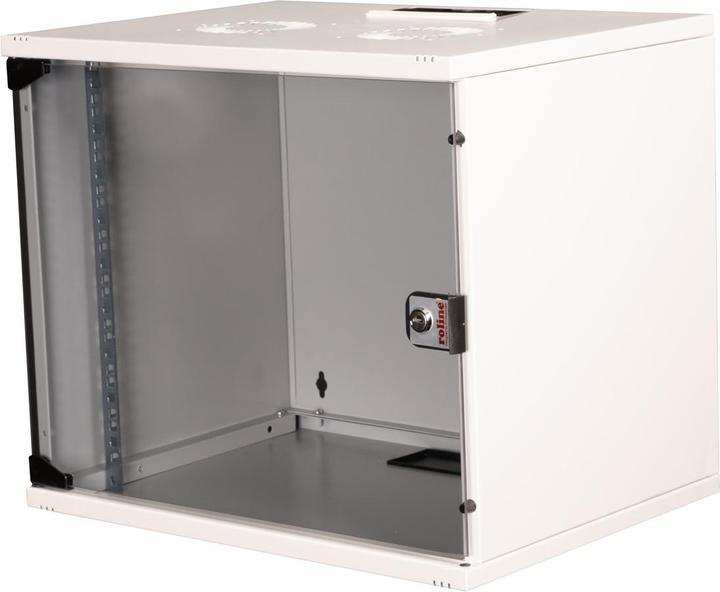 Actual product image Roline 19-inch wall-mounted housing Basic 9 U (9 RU, 19 inch rack)