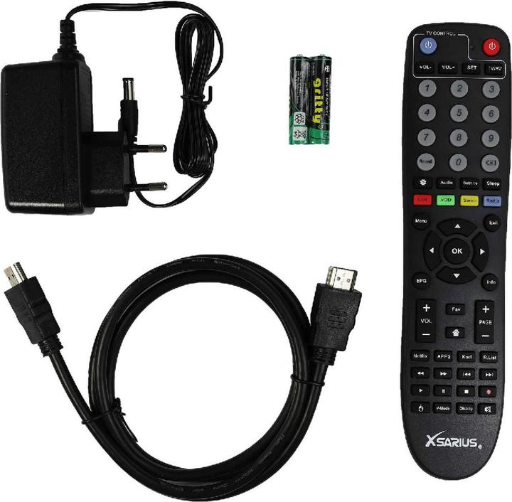 Produktbild K.A.B. XSARIUS Q1 OTT 4K UHD IPTV Android 7.1 Player H.265 HEVC MyTV Wlan