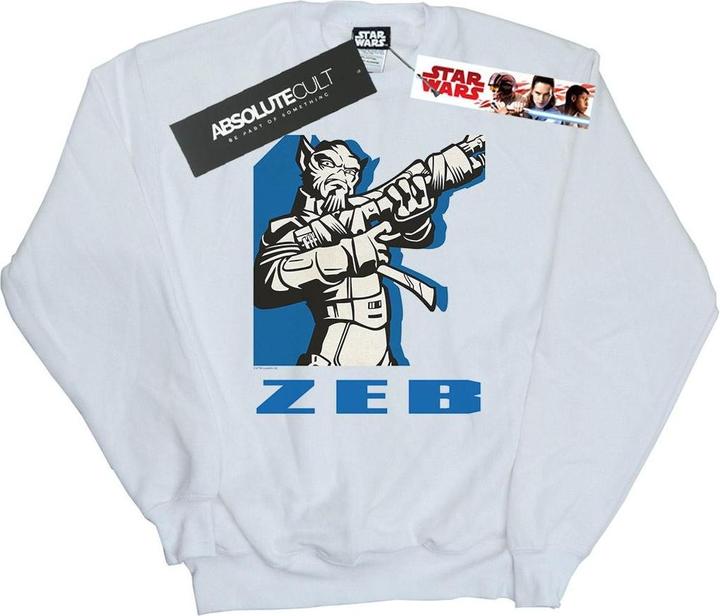 Actual product image Star Wars Mens Rebels Zeb Sweatshirt (L)