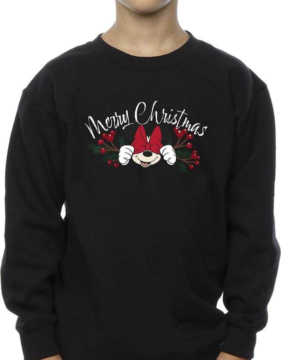 Produktbild Disney Minnie Mouse Christmas Holly Sweatshirt Jungen (152, 158)