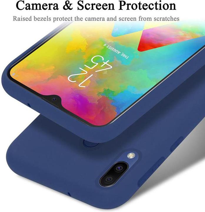 Actual product image Cadorabo TPU Liquid Silicone Case Cover (Samsung Galaxy M20)