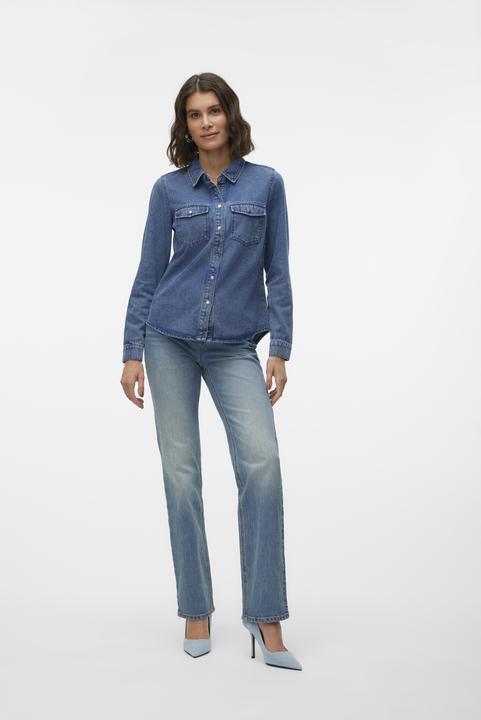 Immagine prodotto Vero Moda VMTESSA Hohe Taille Gerade geschnitten Jeans Weit geschnitten (W31/L32)
