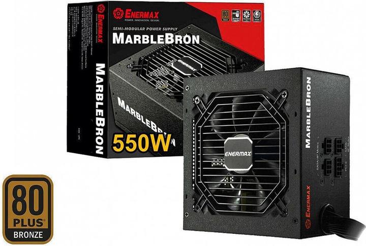 Actual product image Enermax 100-240VAC 80 PLUS Bronze (550 W)