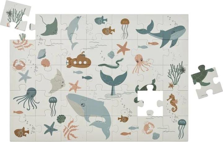 Image du produit Liewood Papier Collection : Puzzle Jimmy Sea Creature (35 pièces)