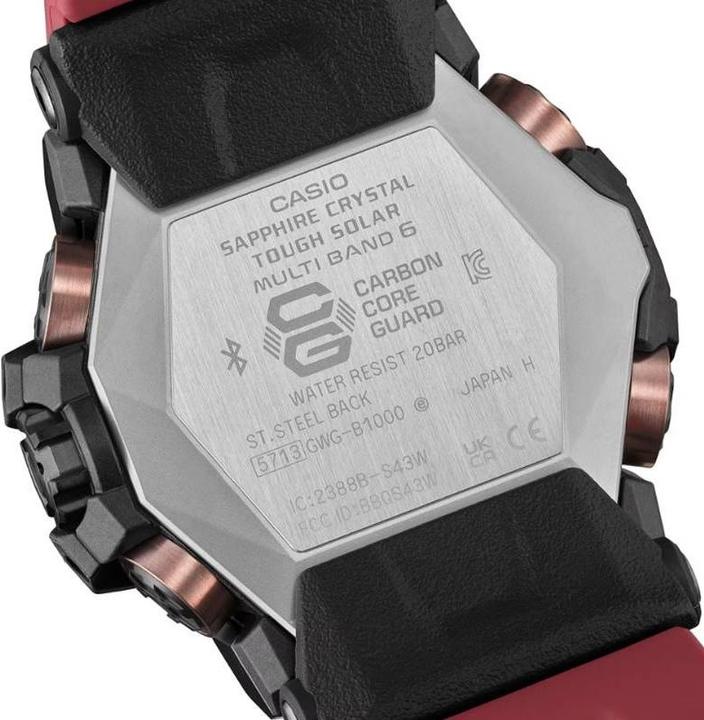 Image du produit G-Shock GWG-B1000-1A4ER (Montre de plongée, 52 mm)