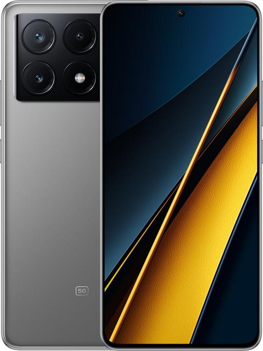 Xiaomi Poco X6 Pro (512 GB, Grey, 6.67", Dual SIM, 64 Mpx, 5G)