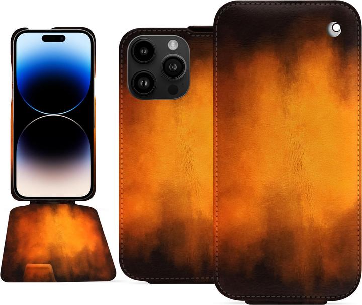 Image du produit Noreve Coque à rabat vertical en cuir (Apple iPhone 15 Pro Max)