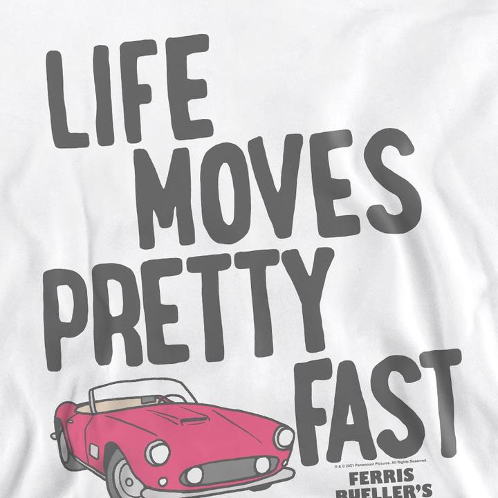 Actual product image Ferris Bueller´s Day Off Unisex Adult Slow Down Sweatshirt (S)