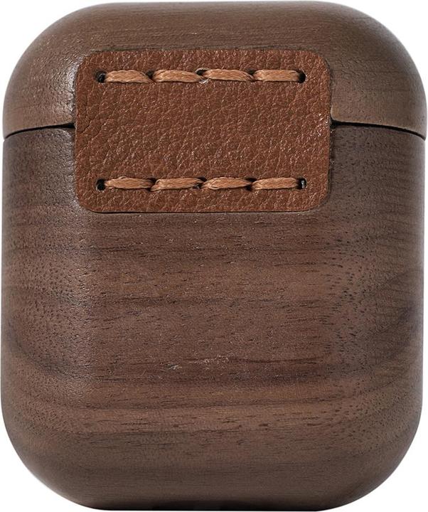 Immagine prodotto Oakywood Custodia per AirPods - Custodia in legno per cuffie AirPods - Noce / AirPods 1/2 - Legno di quercia (Borsa per cuffie)