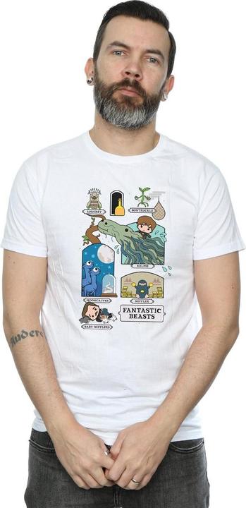 Produktbild Fantastic Beasts Chibi Newt TShirt (XL)