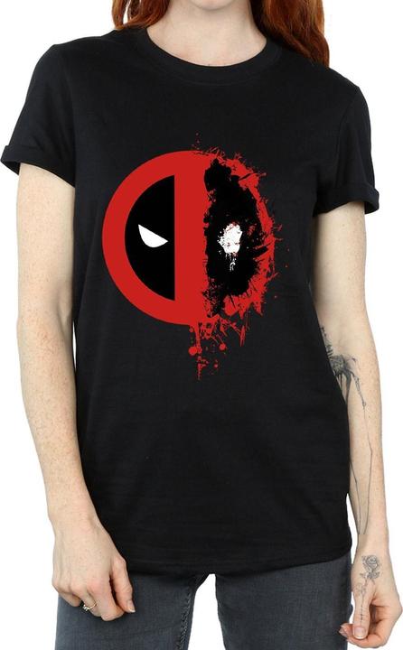 Produktbild Deadpool Split Splat Logo TShirt (M)
