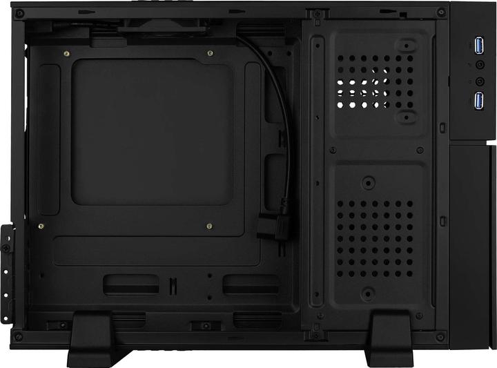 Actual product image AeroCool Go Mini Playa Slim Black MicroATX/MiniITX o.N. - Cases - Micro/Mini/ (mATX, Mini-ITX)