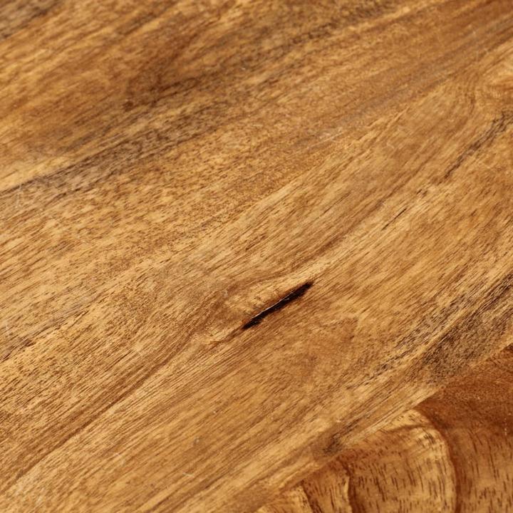 Produktbild VidaXL Tischplatte Holzplatte Massivholzplatte Ø 80x2,5cm Rund Massivholz Mango (80 x 2,5 cm)