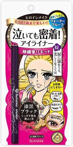 Produktbild KissMe Heroine Make Smooth Waterproof Liquid Eyeliner (Jet Black)