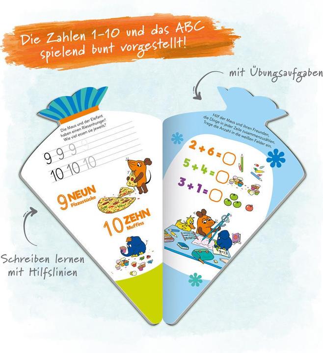 Actual product image School cone book The Mouse 16x26 cm 24 pages (14 cm, 1 x)