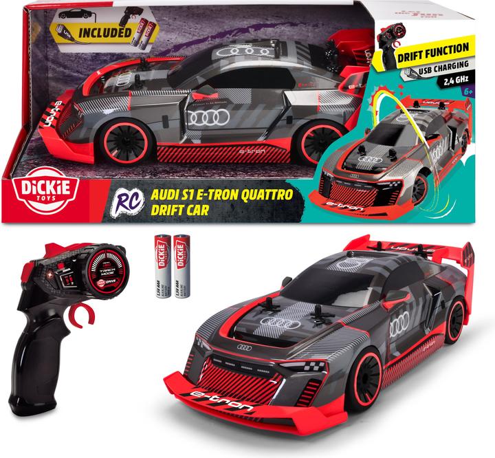 Actual product image Dickie Audi S1 E-Tron Quattro Drift