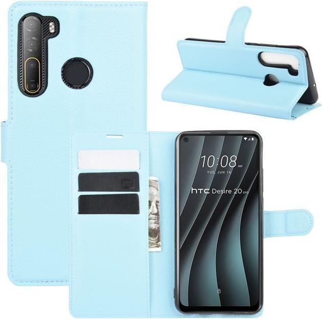 Actual product image MU Classic Litchi Leather Bookcover Series (HTC Desire 20 Pro)