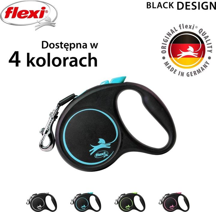 Immagine prodotto Flexi Cintura nera di design (S, Cane, Generale)