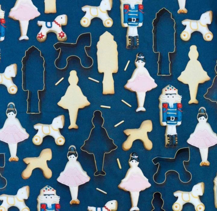 Actual product image ScrapCooking Set of 3 Nutcracker Cutters