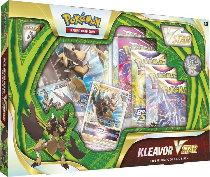 Actual product image Pokémon Kleavor VStar Premium Collection (English, Box Set & Collection)