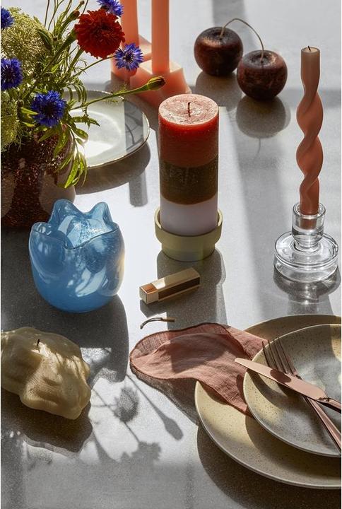 Image du produit Broste Copenhagen Figure candles Pilas - Light Purple