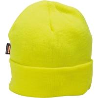 Actual product image Portwest Insulated knitted hat, B013, yellow