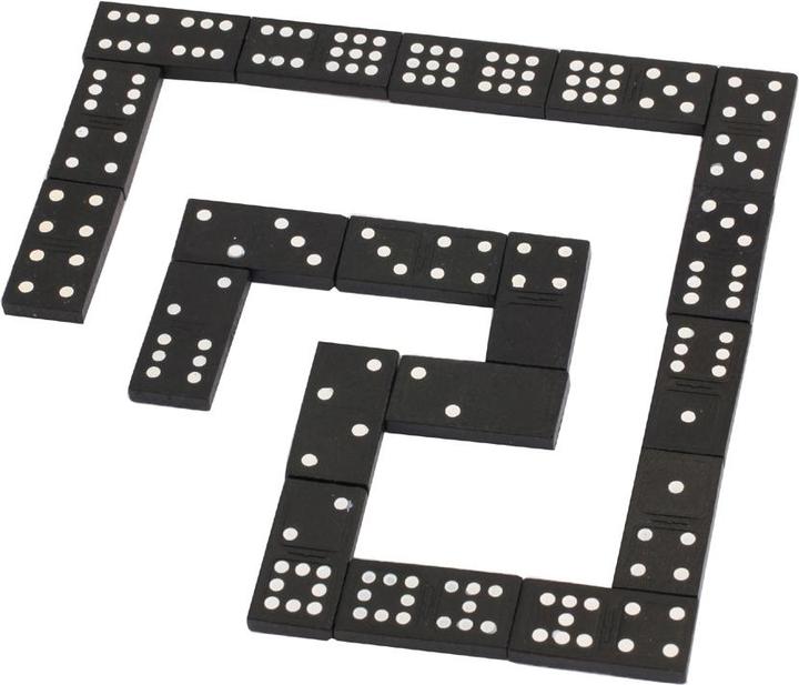 Actual product image Natural games Parlour game Domino (German)