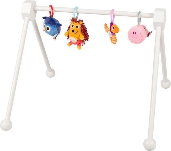 Actual product image Babytrold Wooden baby gym white