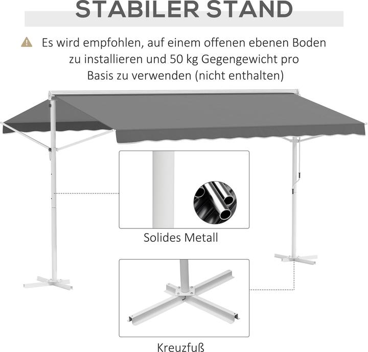 Image du produit Outsunny Store de jardin (3.42 m)