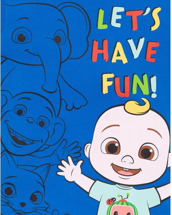 Immagine prodotto Cocomelon Let’s Have Fun Maglietta Baby JJ Maniche Corte Neonato (110)