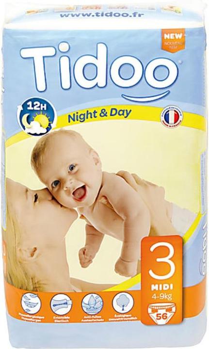 Immagine prodotto Tidoo giorno e notte (Dimensione 3, Pacco trasportabile, 56 Pezzo/i)