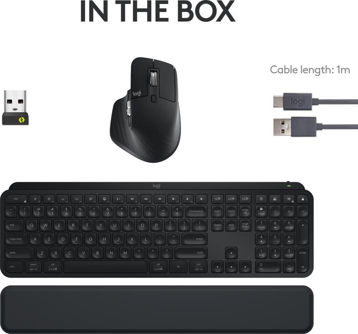 Image du produit Logitech MX Keys S Combo (DE, Sans fil)