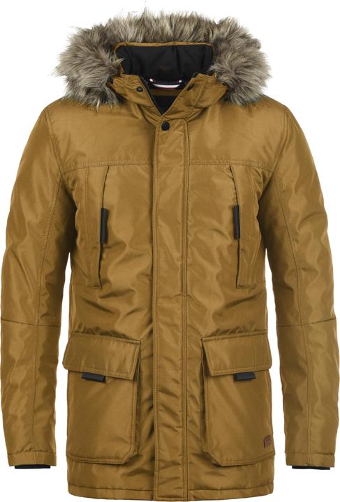 Image du produit Produkt Parkin Manteau D'Hiver À Capuche Avec Faux Fur Parka Veste Longue Pour Homme (L)