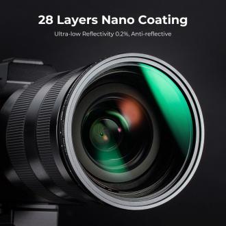 Image du produit K&F Concept Grauer einstellbarer Magnetfilter Nano-X MRC Fader ND2-32 - 72 mm (72 mm, Filtre gris neutre, 72 mm)