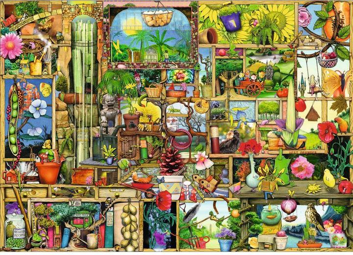 Produktbild Ravensburger Grandioses Gartenregal (1000 Teile)