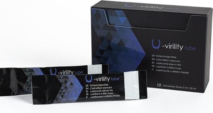 Produktbild 500 Cosmetics U-Virility Lube Gleitmittel Mit Kã„Lteffekt 10 X 5 ml